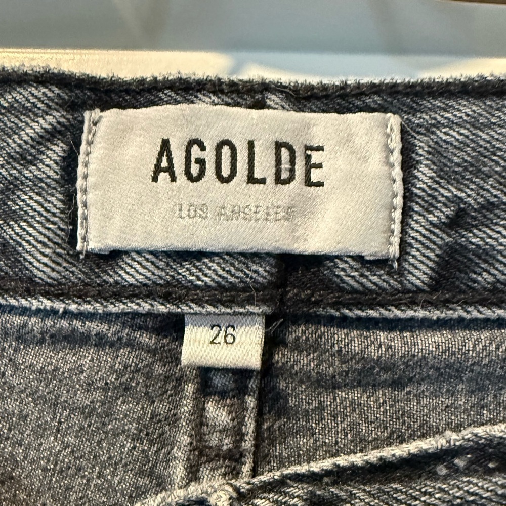 AGOLDE Riley High Rise Straight Crop - Picture 6 of 8